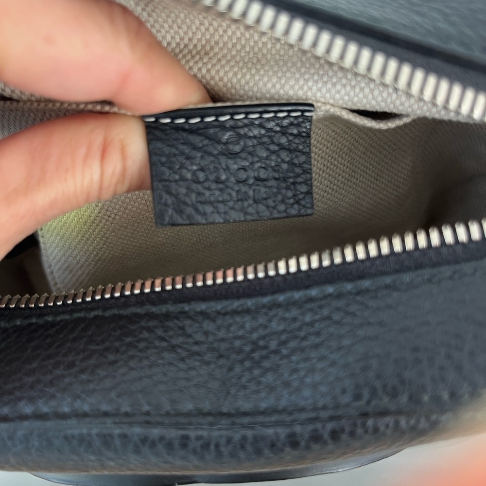 GUCCI Pebbled Calfskin Soho Studded Disco Bag in Black - Picture 6 of 13